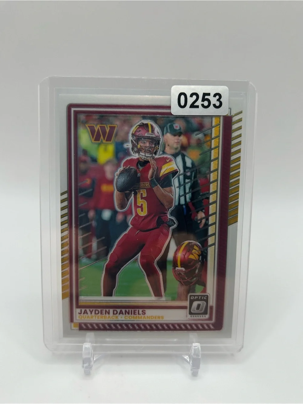 Jayden Daniels Commanders Football Trading Card 🏈
